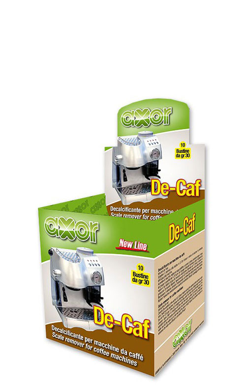 Détartrant Crystal pour cafetières électriques et bouilloires avec 10 sachets