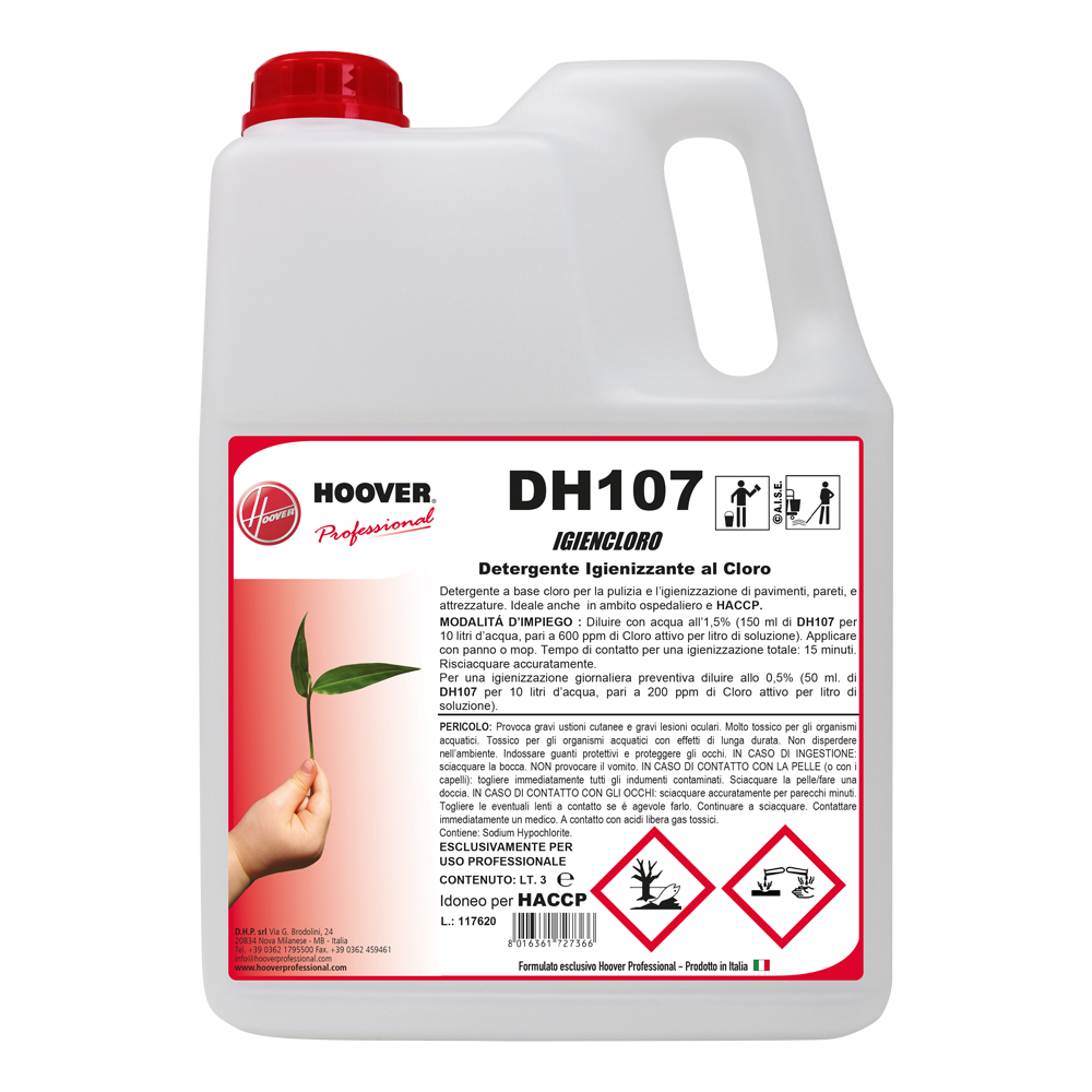 Détergent désinfectant Hygienchloro DH107