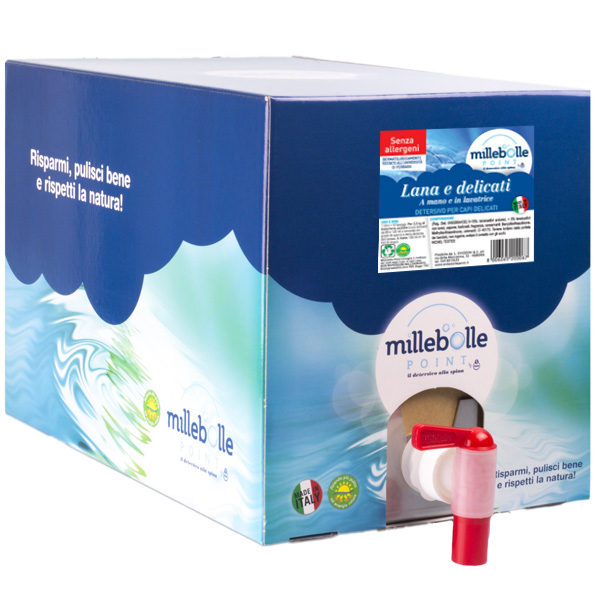 Détergent à lessive pour laine et linge délicat - ecobox 20 Kg