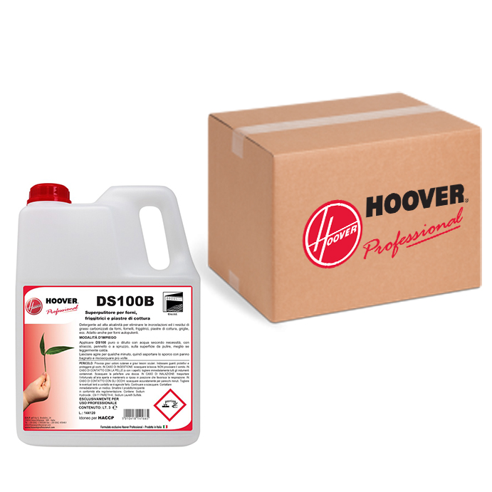 Boîte de 4 bidons de nettoyant dégraissant dégarbonisant DS100B