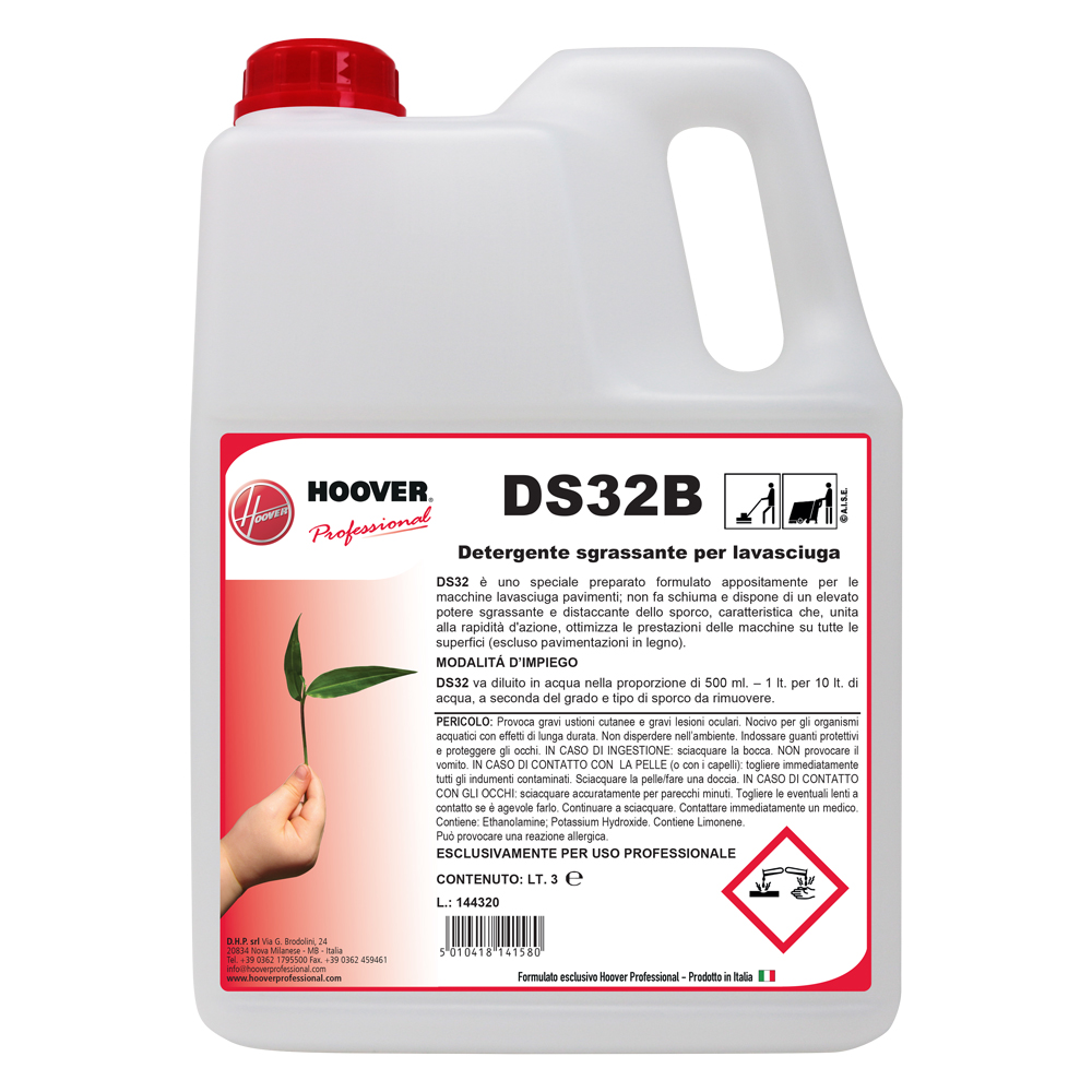 Détergent dégraissant DS32B pour laveuse-sécheuse