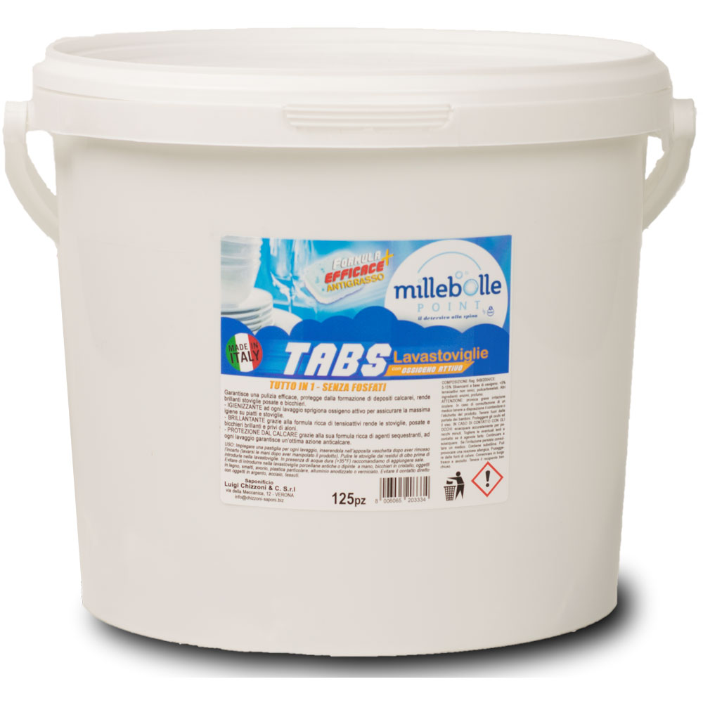 Lave-vaisselle Millebolle Tabs 125 pièces