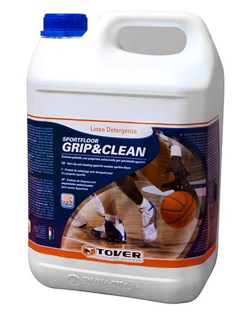 Solution antidérapante Sportfloor Grip&Clean 5 lt pour sols sportifs