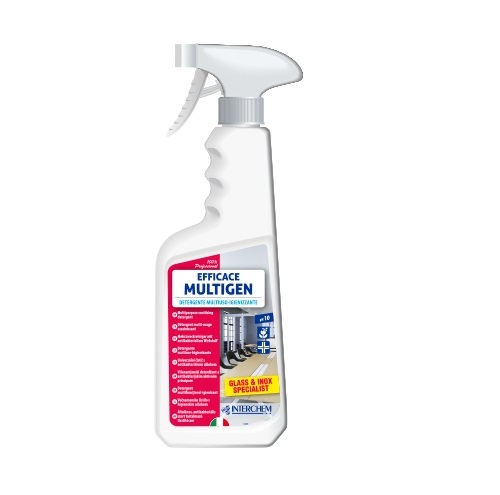 Boîte de 6 détergents multi-usages Effective Multigen sanitizing 750 ml