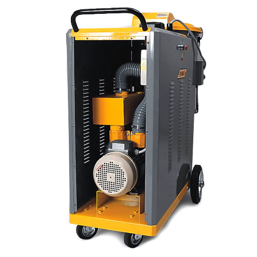 Aspirateur industriel solide à 3 moteurs AZ 45 pour poussière 