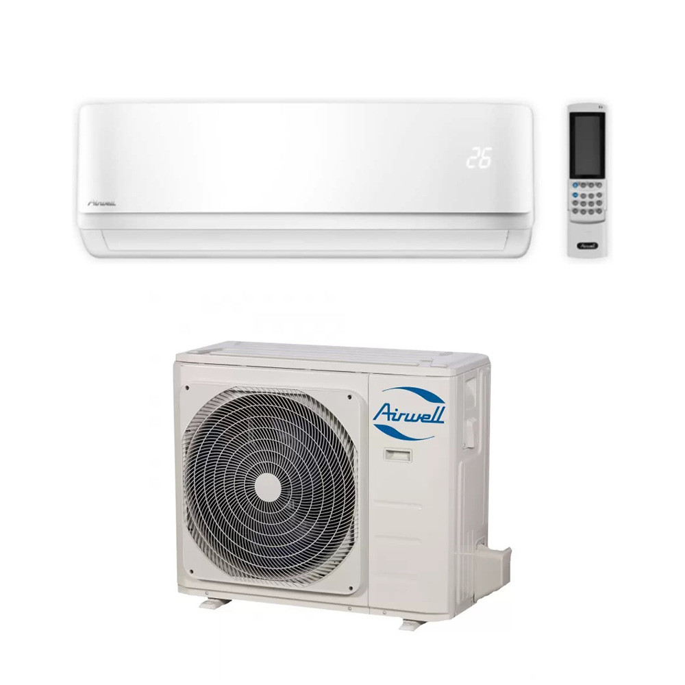 Climatiseur fixe Airwell 9000 Btu 2,5 kW