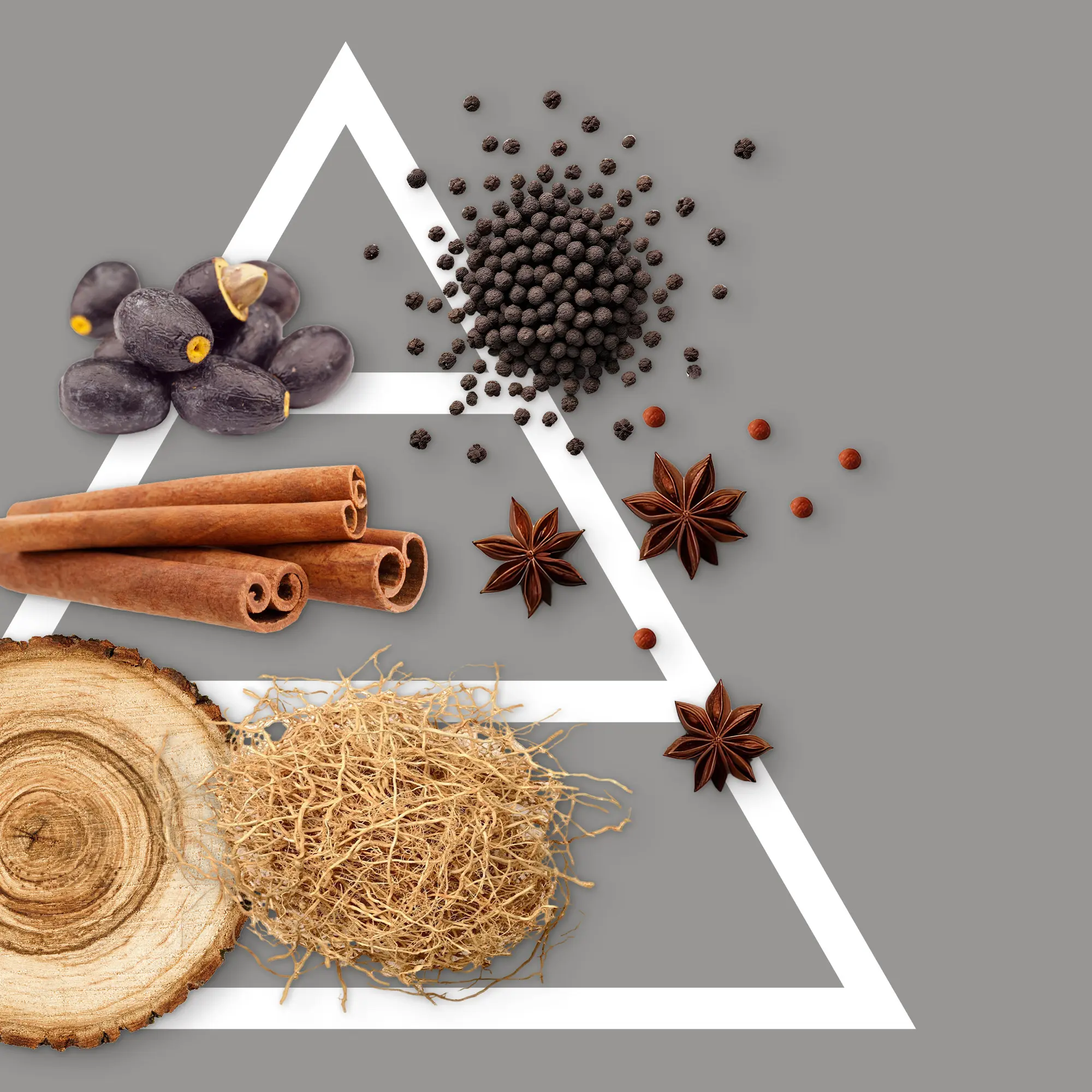 Désodorisant avec fleur 100 ml Poivre noir