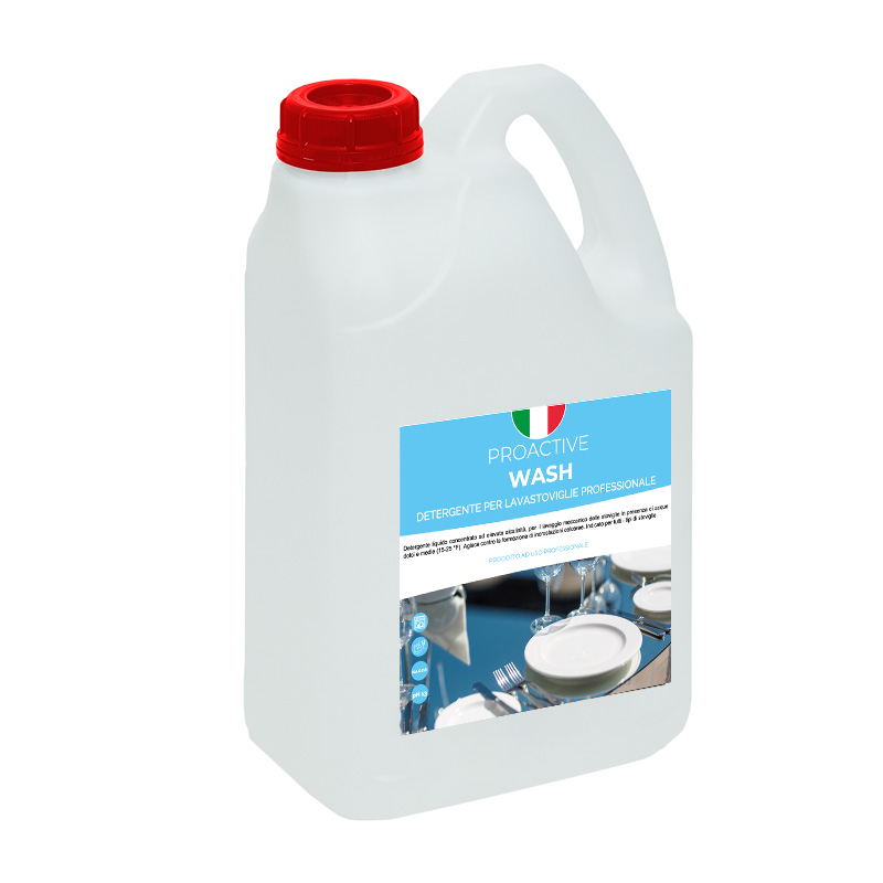 Nettoyant pour lave-vaisselle professionnel ProActive Wash 5 litres
