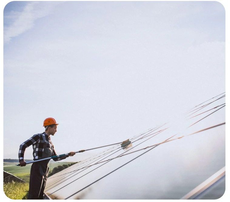 Nettoyeur de panneaux photovoltaïques PV Cleaner 5Kg