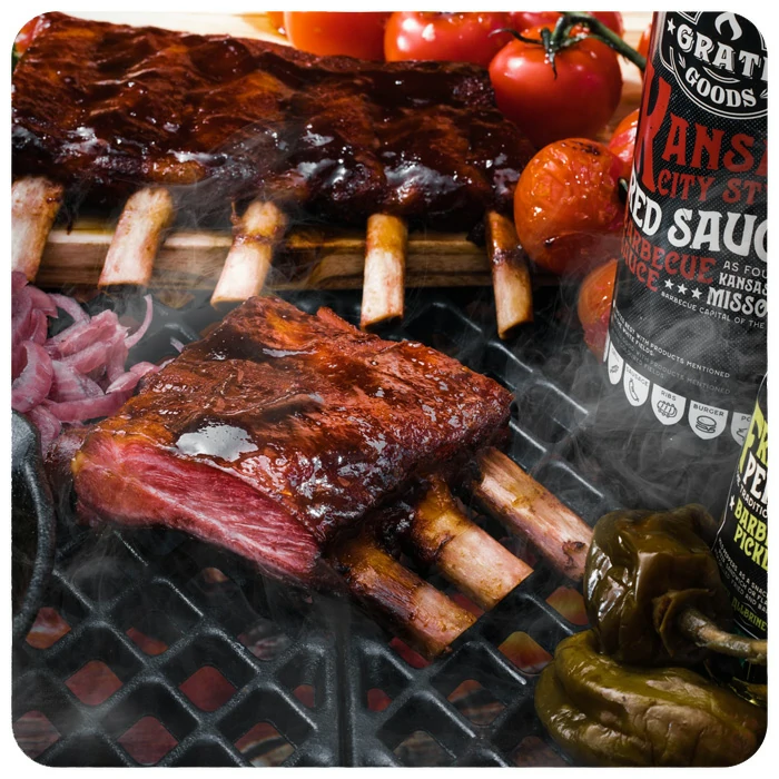 Sauce style Kansas 265 ml pour barbecue Grate Goods